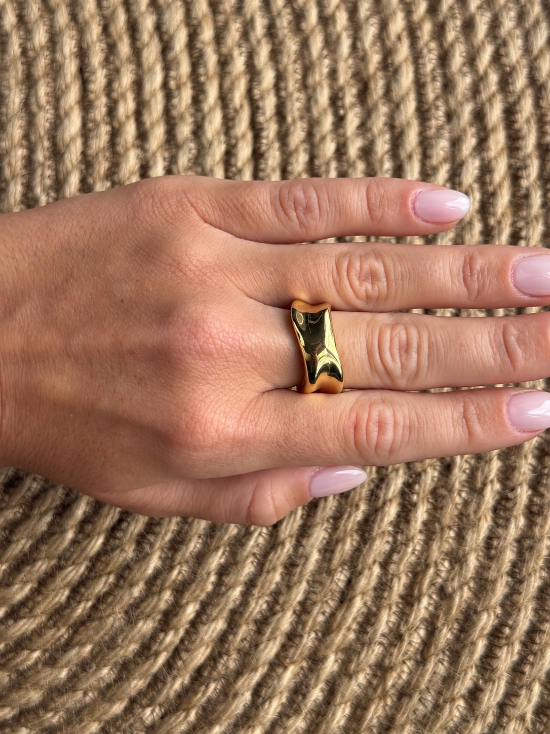Anillo Lena dorado