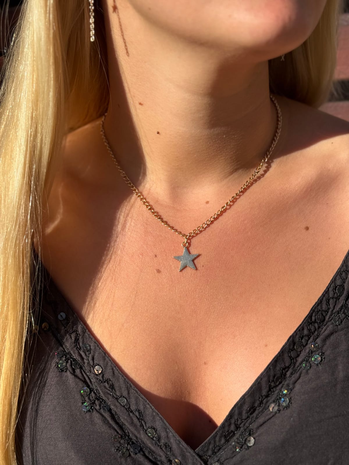 Collar Estrella dorada
